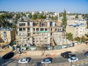 פרויקט תמ"א 38 בן זכאי 6 בירושלים – בשלבי עבודה